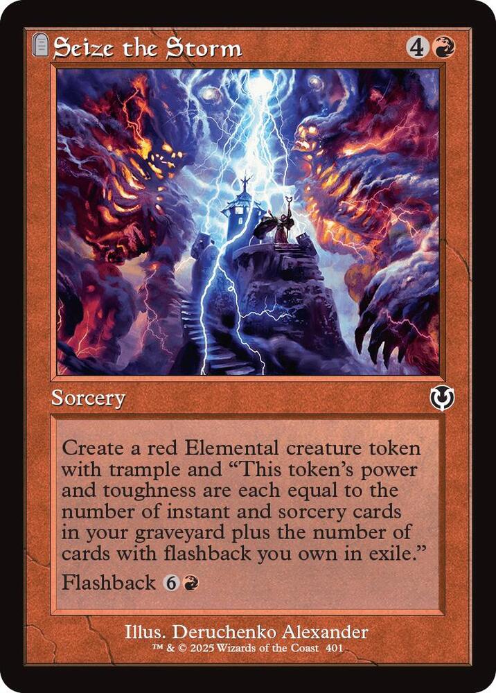 Seize the Storm (Retro Frame)