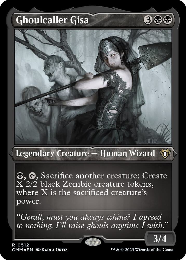 Ghoulcaller Gisa (Foil Etched)