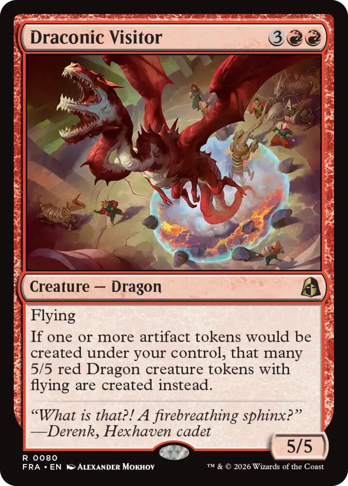 Draconic Visitor