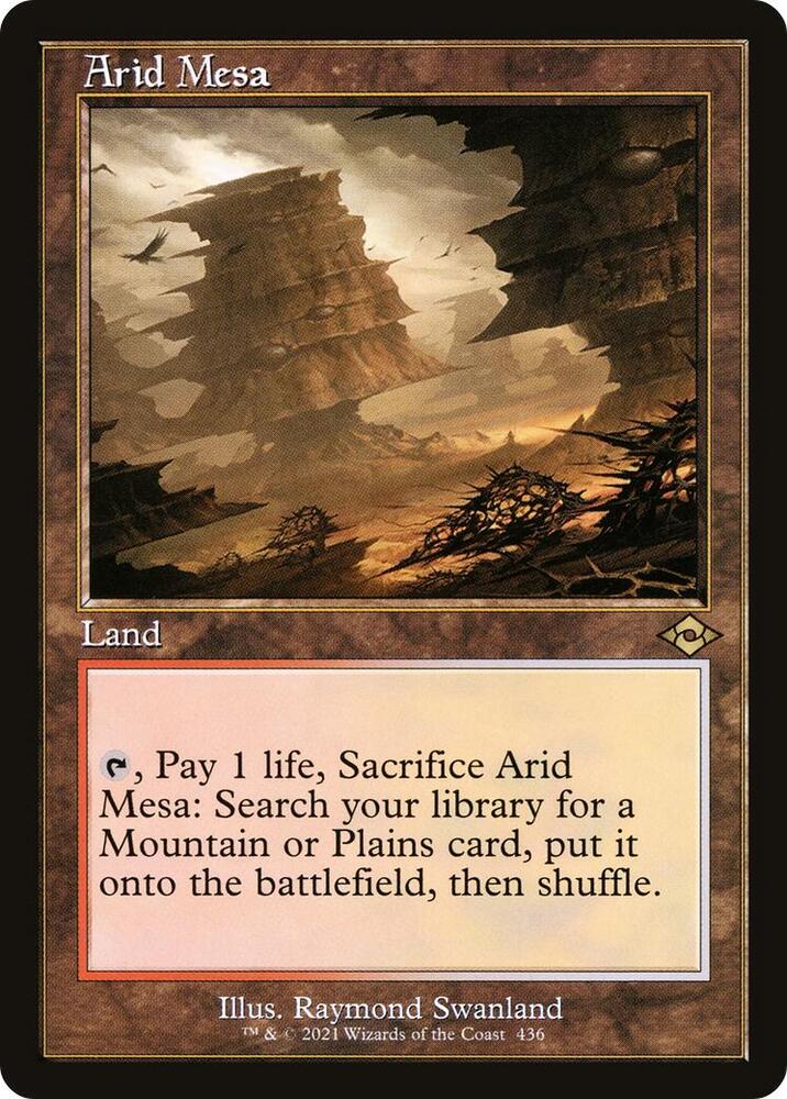Arid Mesa (Retro Frame)