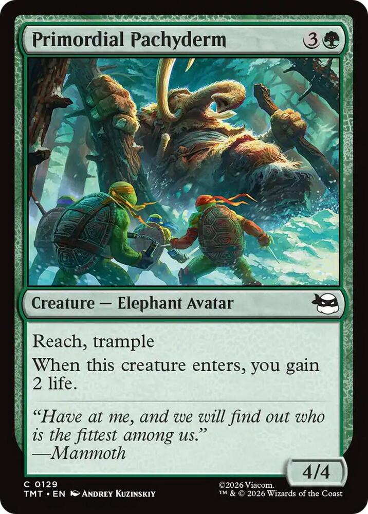 Primordial Pachyderm