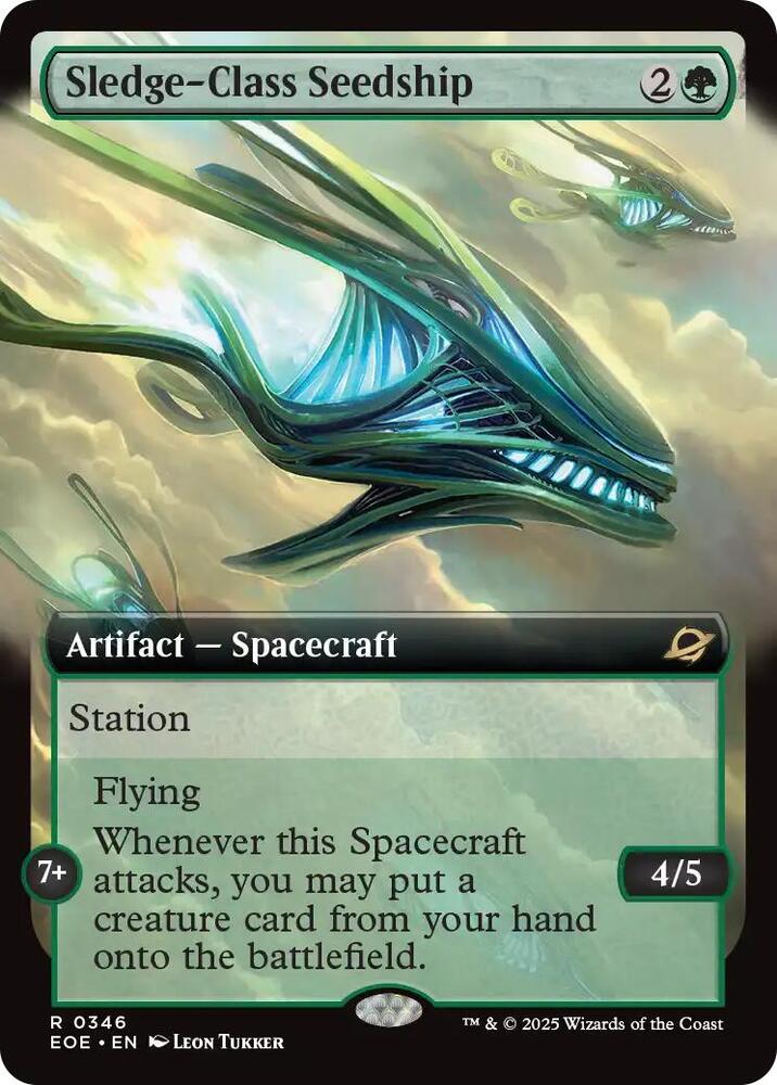 Sledge-Class Seedship (Extended Art)
