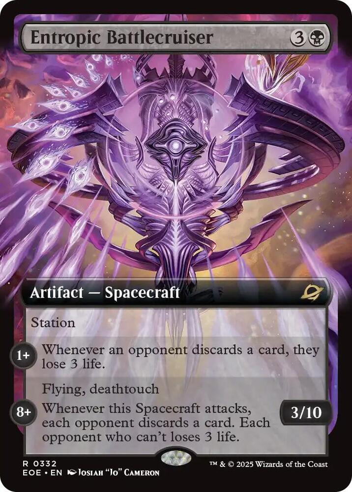 Entropic Battlecruiser (Extended Art)