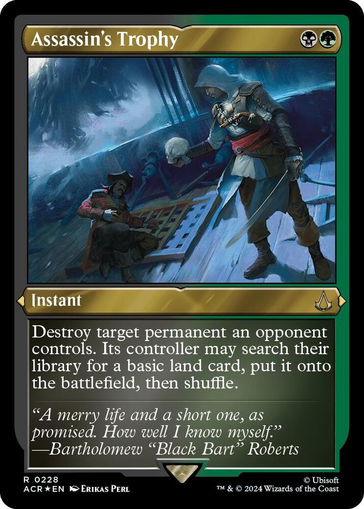 Assassin's Trophy (Foil Etched)