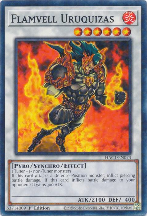 Flamvell Uruquizas (Duel Terminal)