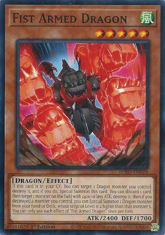 Fist Armed Dragon
