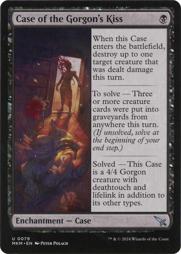 Case of the Gorgon's Kiss (a)