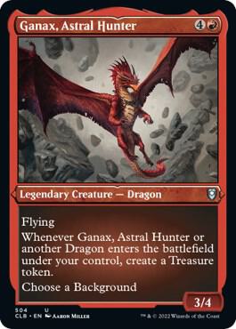 Ganax, Astral Hunter (Foil Etched)