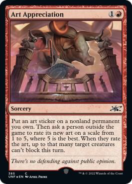 Art Appreciation (Galaxy Foil)