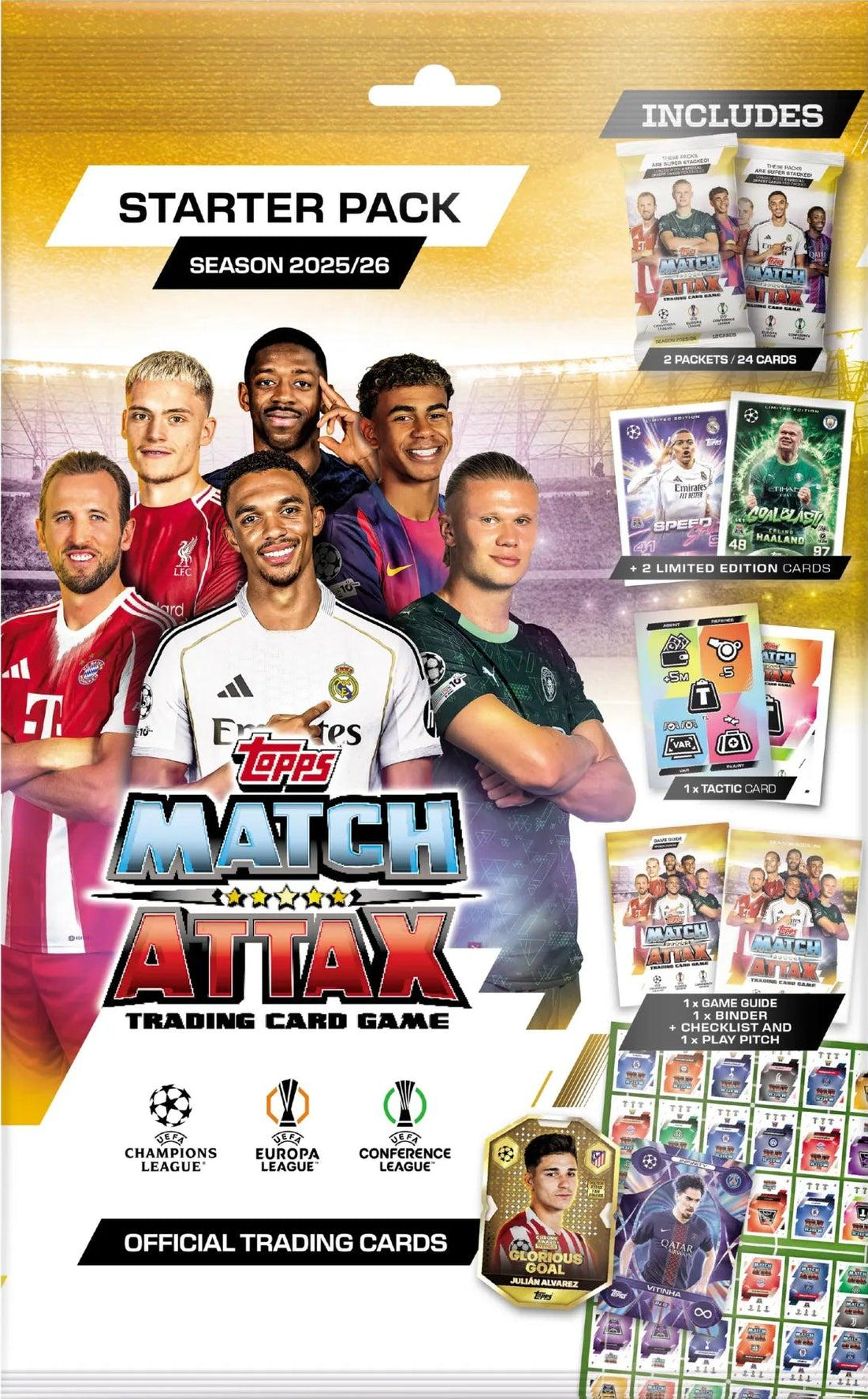 Topps UEFA Match Attax Champions League 2025/26 - Starter Pack