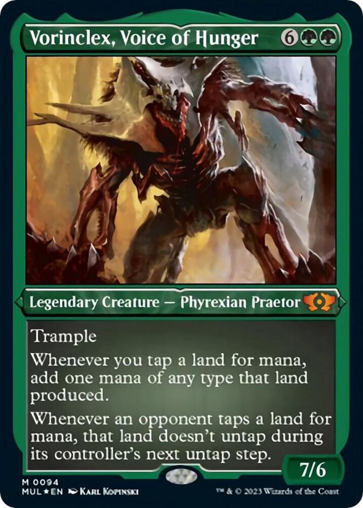 Vorinclex, Voice of Hunger (Foil Etched)
