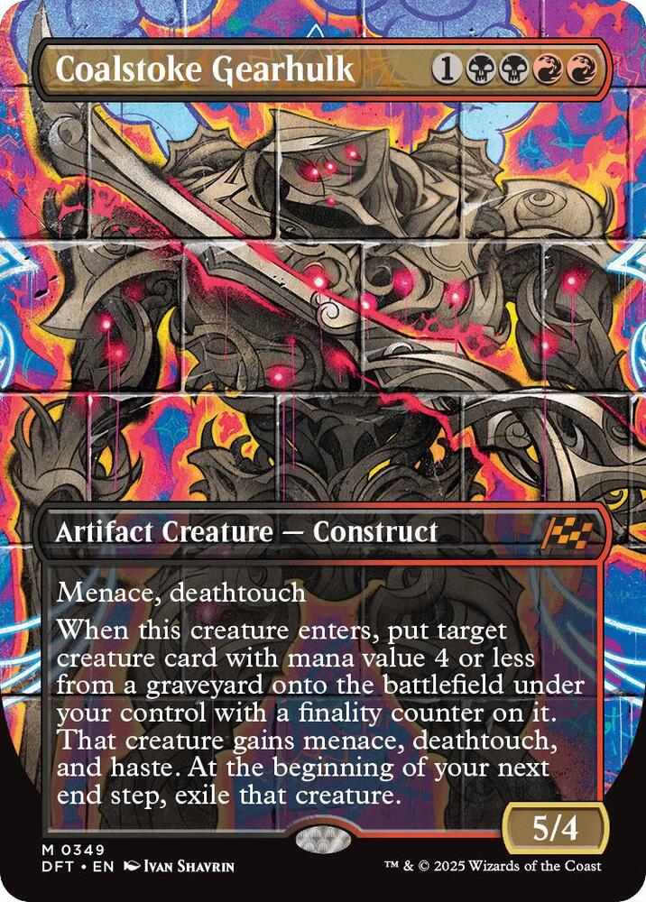 Coalstoke Gearhulk (Borderless)