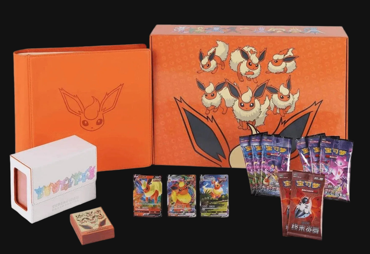 (Simplified Chinese) Eeveelution Gift Box - Flareon