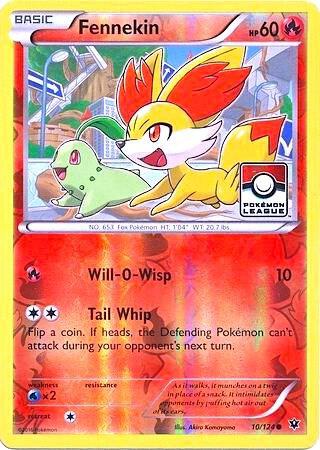 Fennekin - 10/124 (Pokemon League)