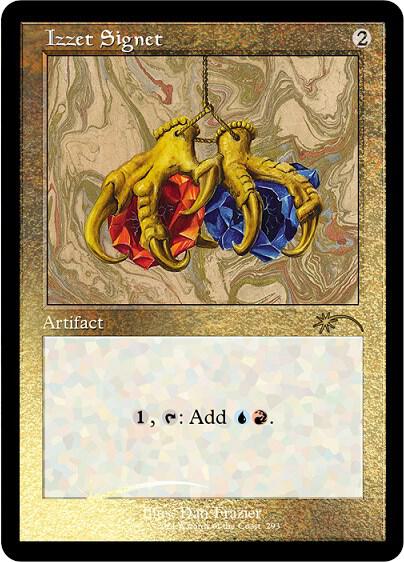 Izzet Signet (Foil Etched)