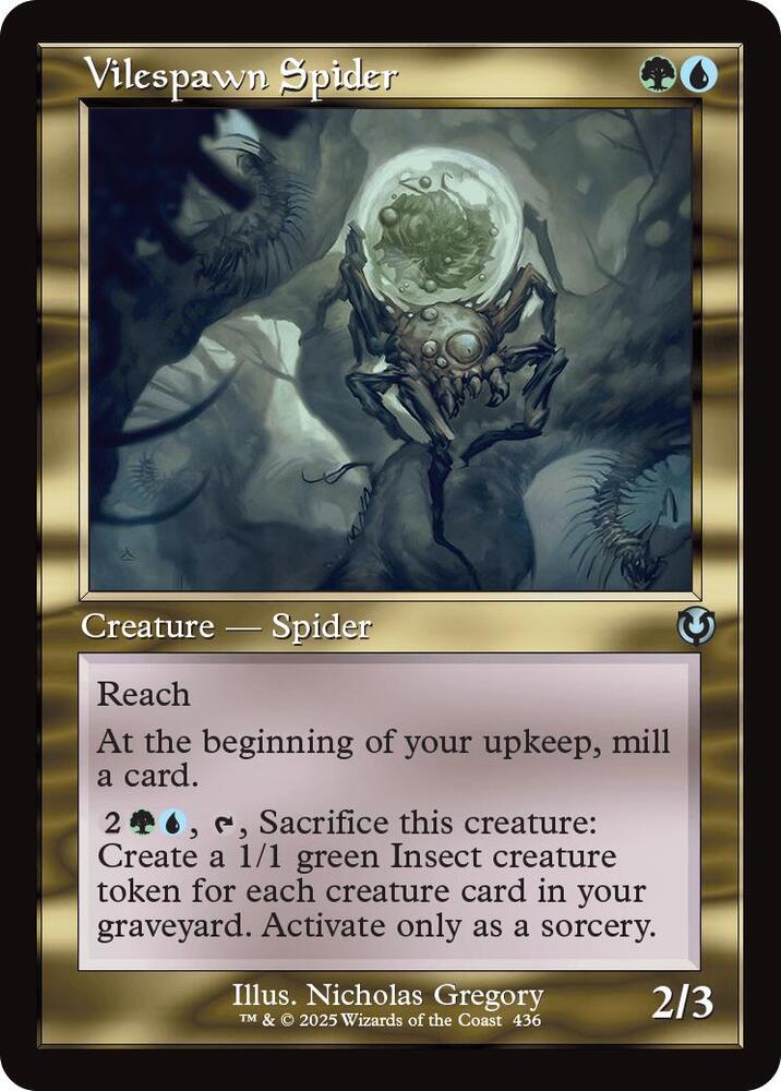 Vilespawn Spider (Retro Frame)