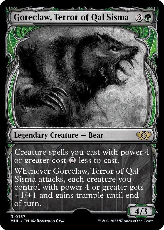 Goreclaw, Terror of Qal Sisma (Halo Foil)