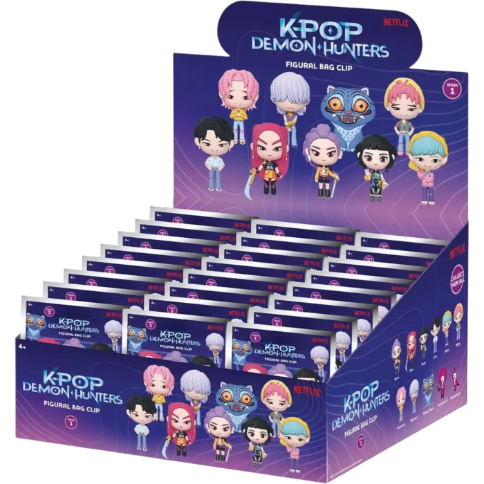 KPop Demon Hunters - 3D Charm Bag Clip Blind Bag