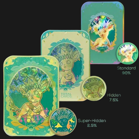 Pokémon TCG - Simplified Chinese Leafeon Mini Tin Gift Set