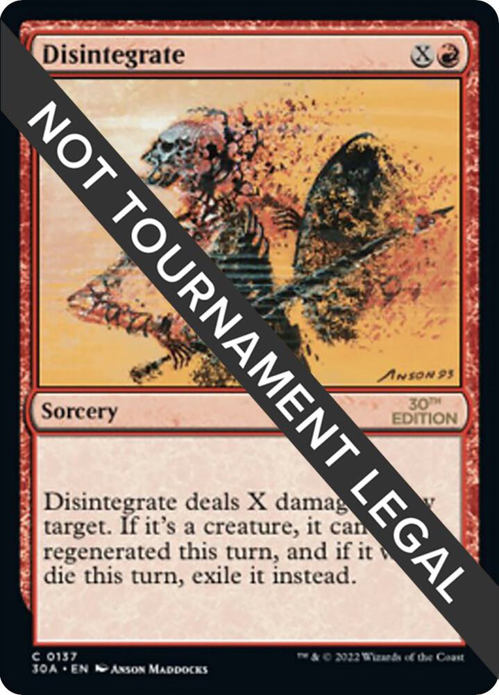 Disintegrate
