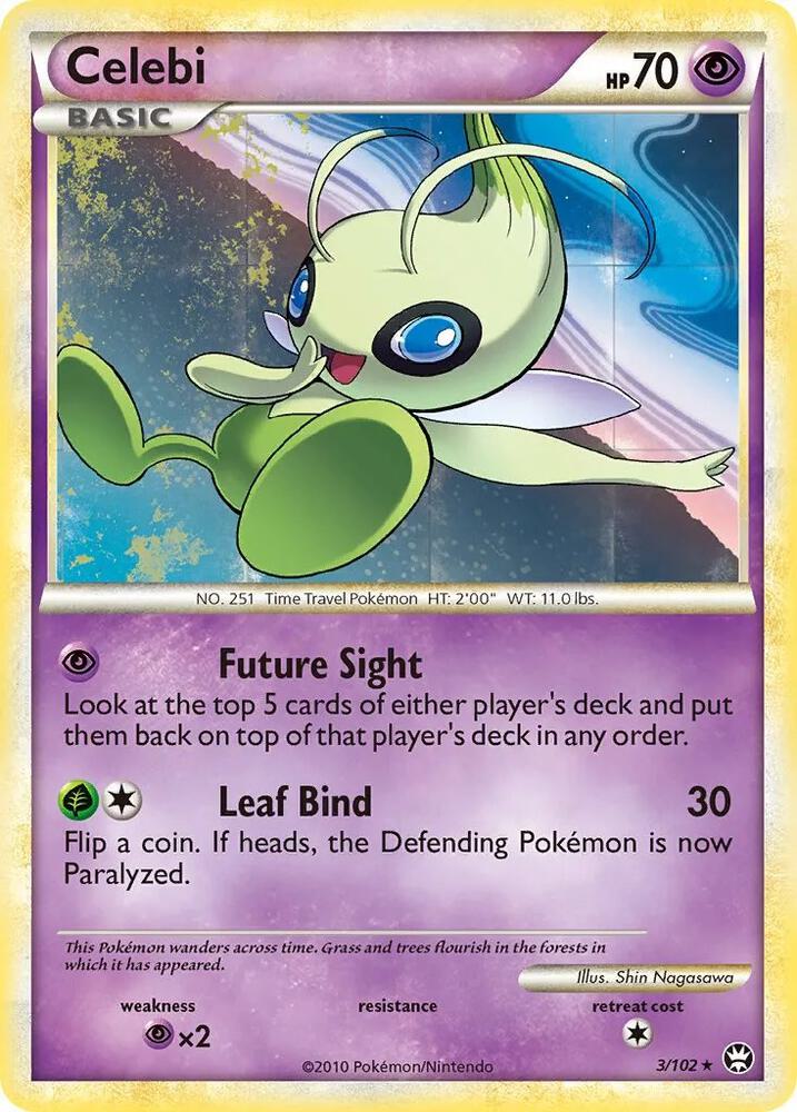 Celebi - 3/102 (Non-Holo Movie Exclusive)