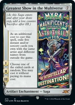 Greatest Show in the Multiverse (Galaxy Foil)