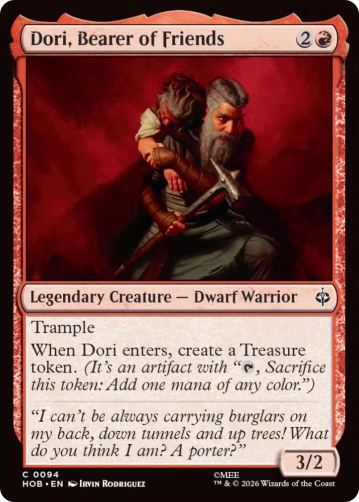 Dori, Bearer of Friends