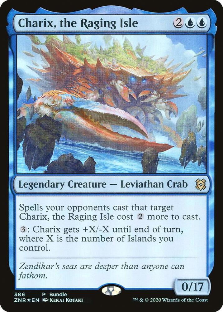 Charix, the Raging Isle (ZNR Bundle)