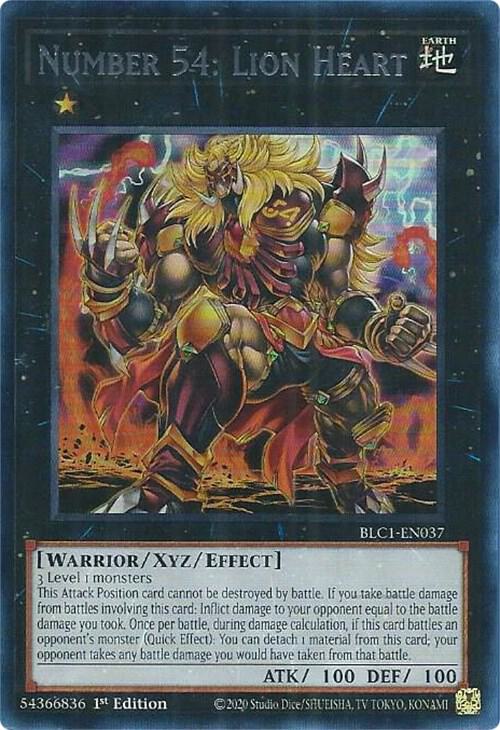 Number 54: Lion Heart (Silver)