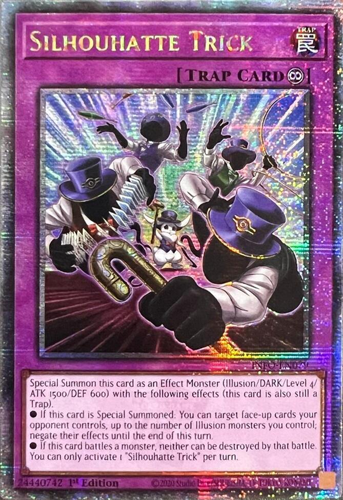 Silhouhatte Trick (Quarter Century Secret Rare)