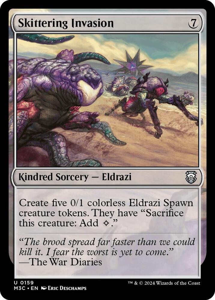 Skittering Invasion (Ripple Foil)