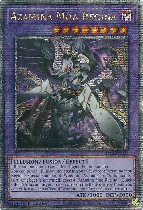 Azamina Moa Regina (Quarter Century Secret Rare)