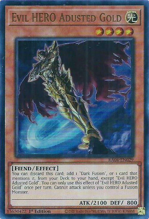 Evil HERO Adusted Gold (UR)