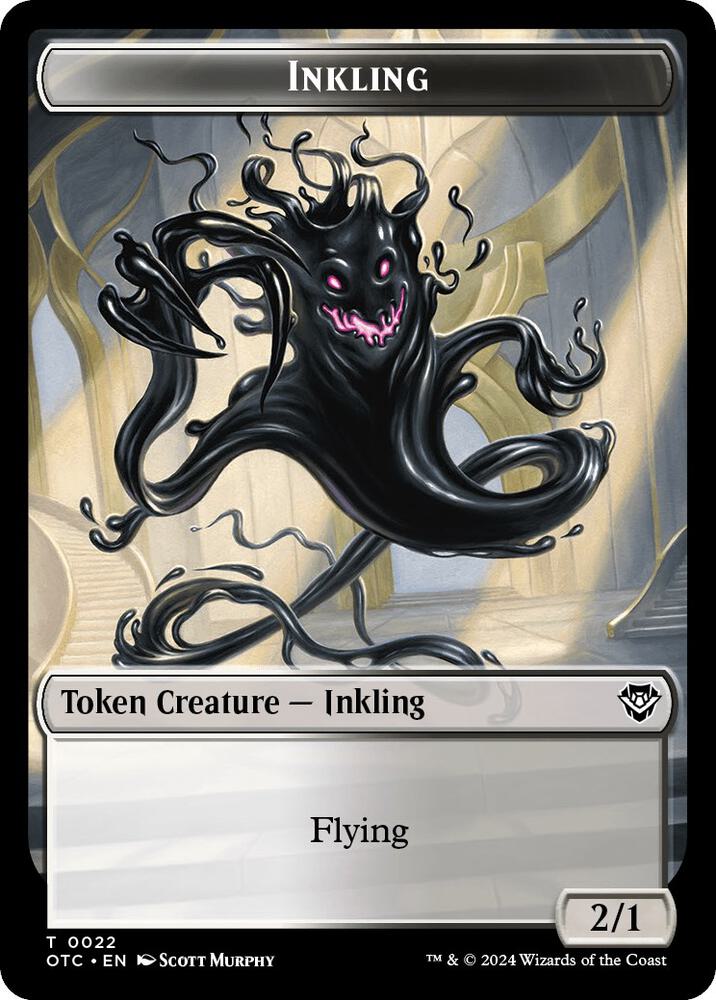 Inkling // Treasure Double-Sided Token