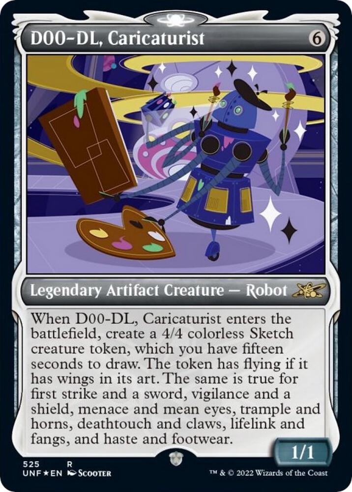 D00-DL, Caricaturist (Showcase)