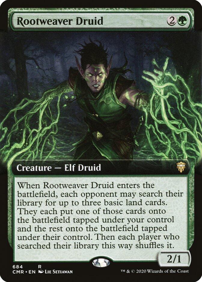 Rootweaver Druid (Extended Art)