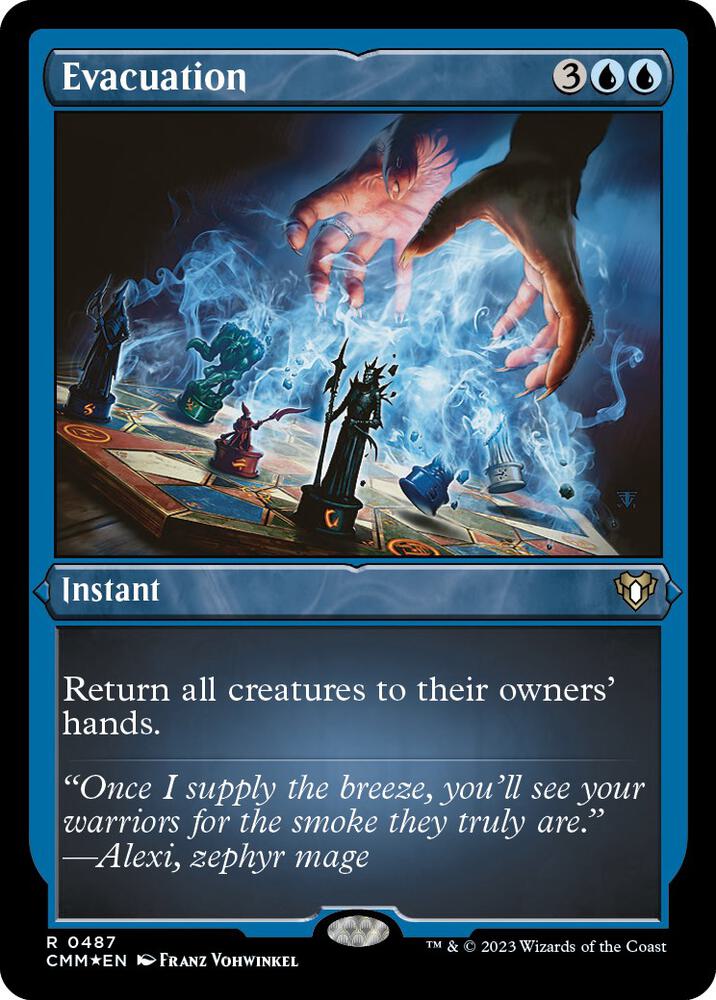 Evacuation (Foil Etched)