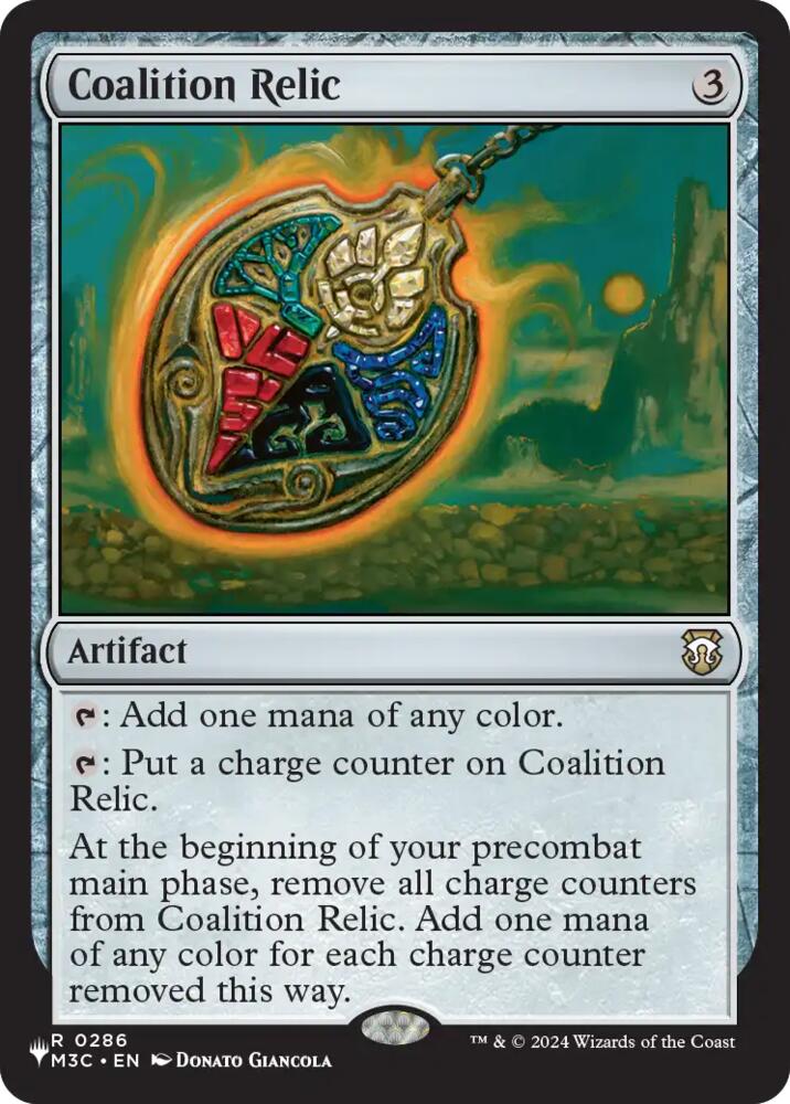 Coalition Relic (M3C) [The List Reprints]