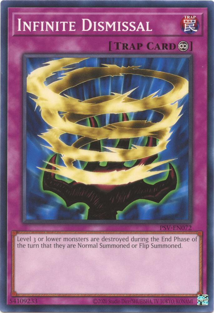 Infinite Dismissal