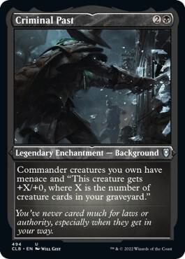 Criminal Past (Foil Etched)
