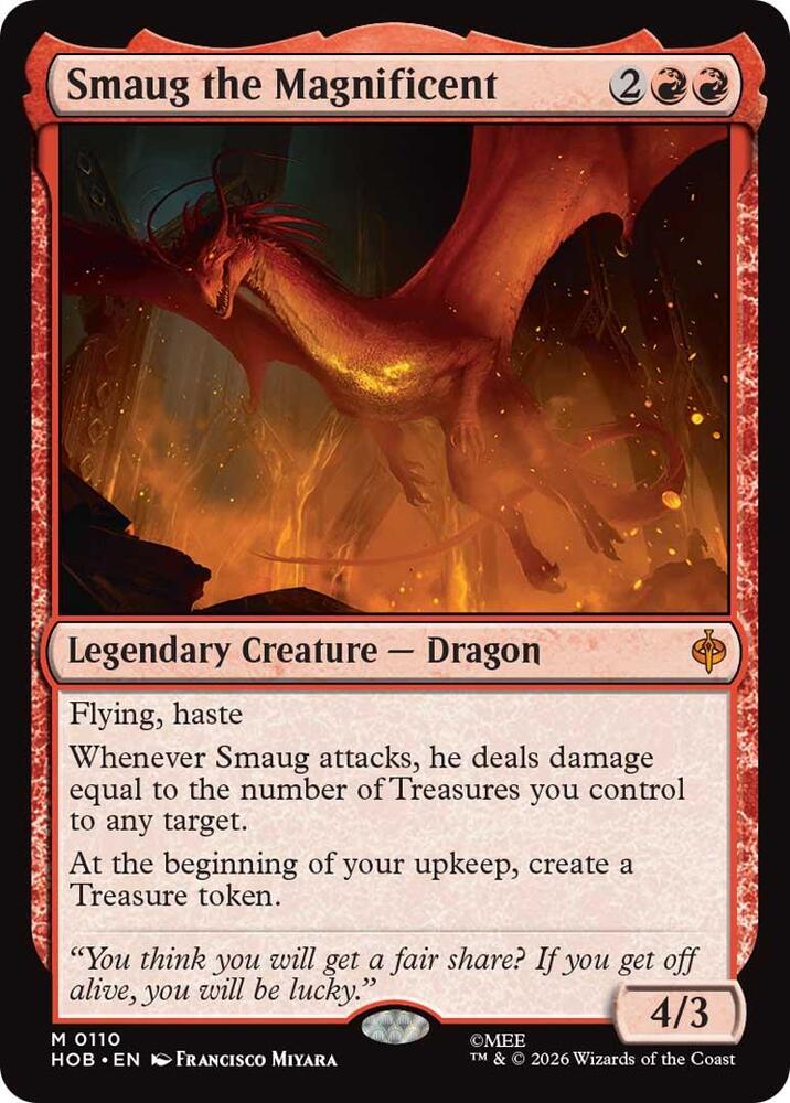 Smaug the Magnificent [The Hobbit]