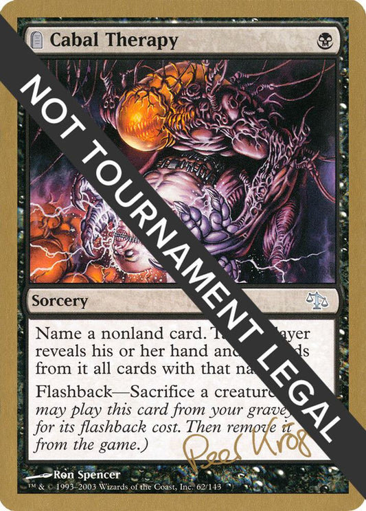 Cabal Therapy - 2003 Peer Kroger (JUD)