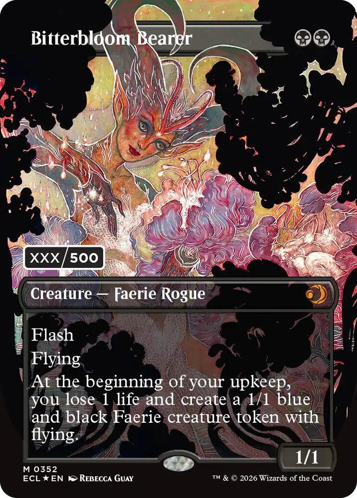 Bitterbloom Bearer (Borderless) (Serial Numbered)