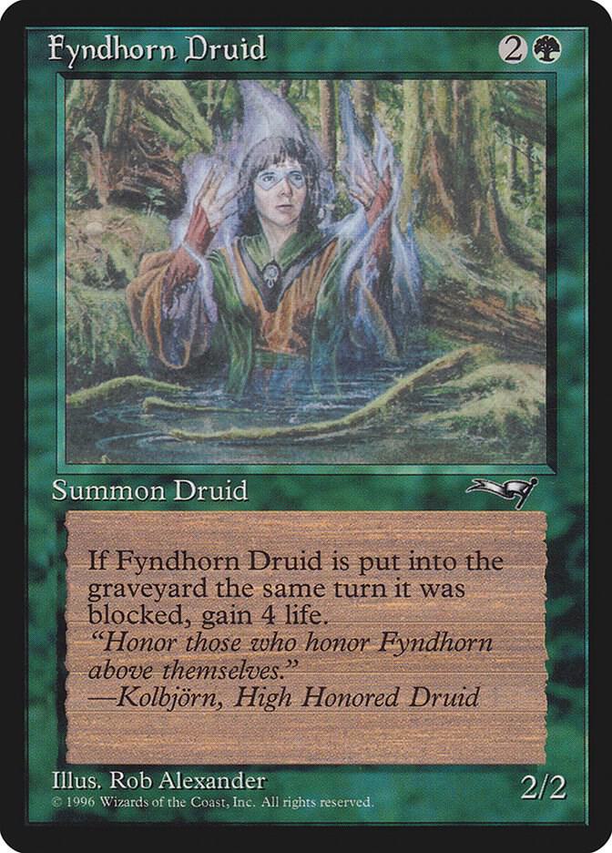 Fyndhorn Druid (Facing Right)