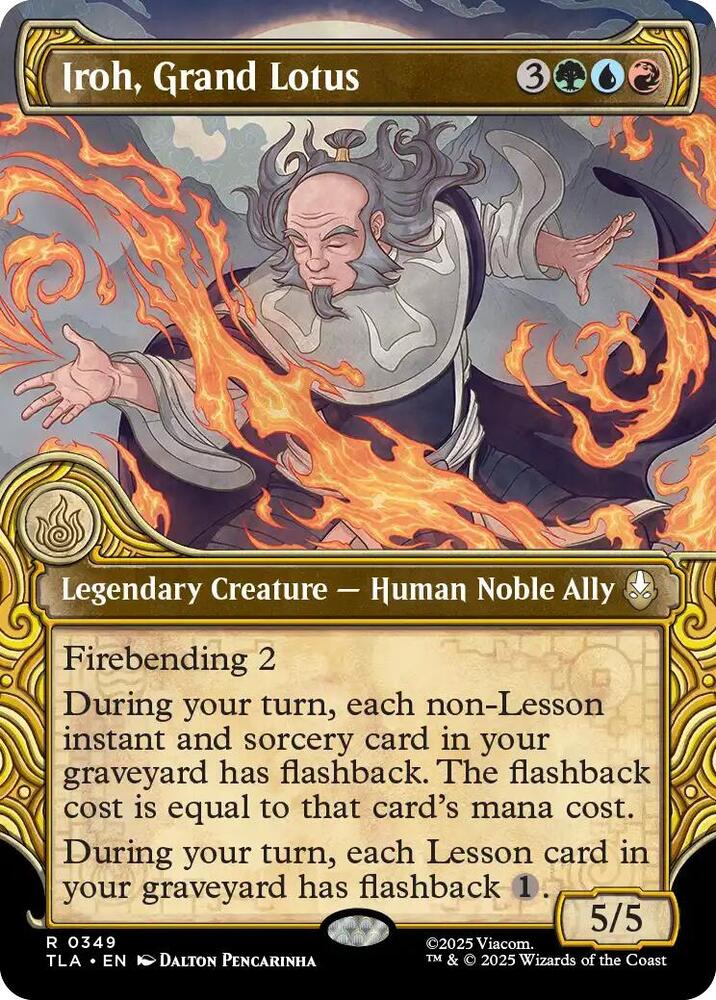 Iroh, Grand Lotus (Showcase)