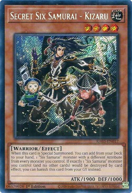 Secret Six Samurai - Kizaru (Secret Rare)