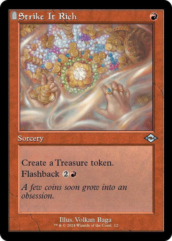 Strike It Rich (Retro Frame)