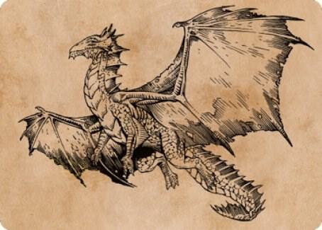 Ancient Bronze Dragon Art Card (58/81)