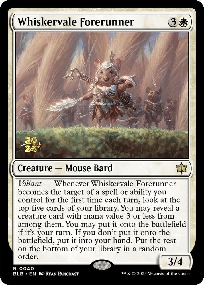 Whiskervale Forerunner