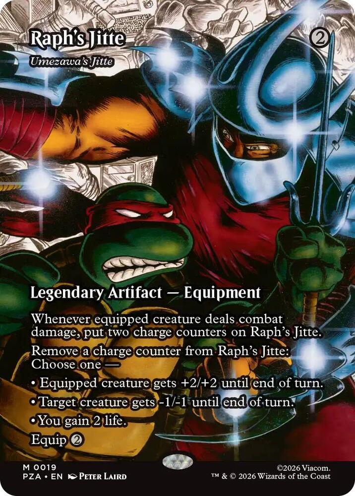 Raph's Jitte - Umezawa's Jitte (Borderless)